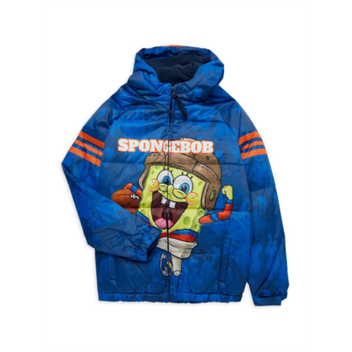Members Only Boys Sponge Bob Graphic Puffer Jacket