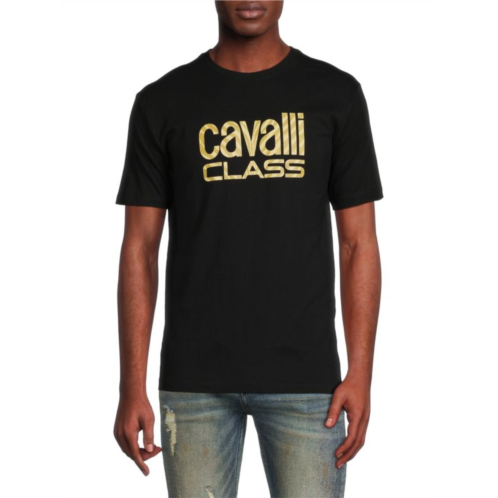 Cavalli CLASS Logo Graphic Tee