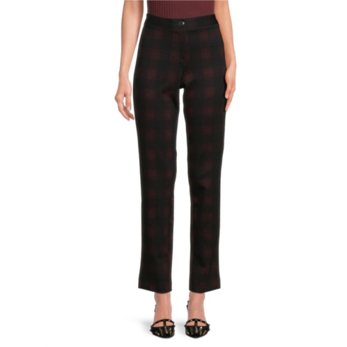 nanette nanette lepore Plaid Cropped Dress Pants