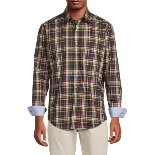 J.McLaughlin Gramercy Plaid Shirt