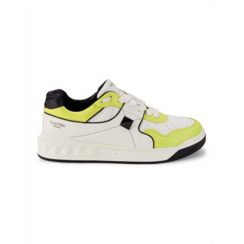 Valentino Garavani Colorblock Leather Sneakers