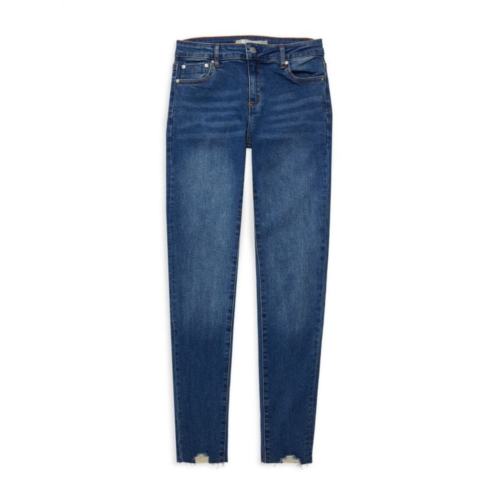 Tractr Diane Girls Frayed Jeans