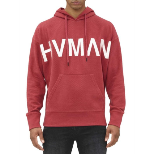 HVMAN Rosewood French Terry Logo Hoodie