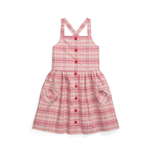 Polo Ralph Lauren Little Girls & Girls Fit-&-Flare Check Dress