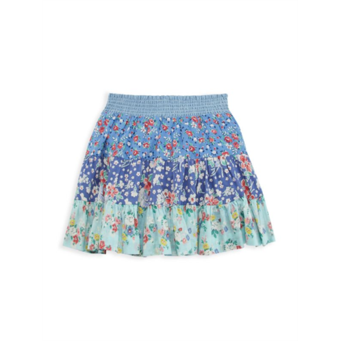 Polo Ralph Lauren Little Girls & Girls Patchwork Floral Skirt