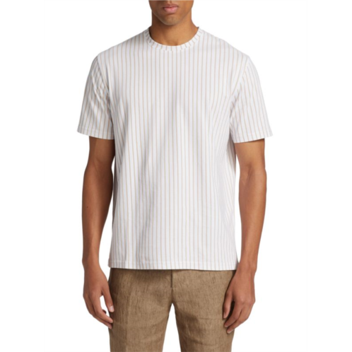 Saks Fifth Avenue Pinstripe T Shirt