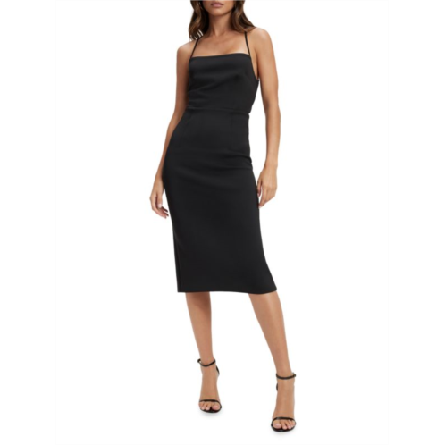 Good American Vacay Scuba Midi Dress