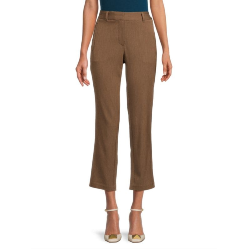 Rafaella Straight Leg Cropped Work Pants