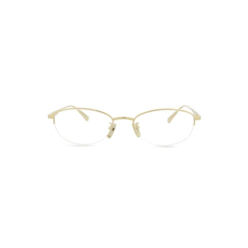 Gucci 53MM Oval Eyeglasses