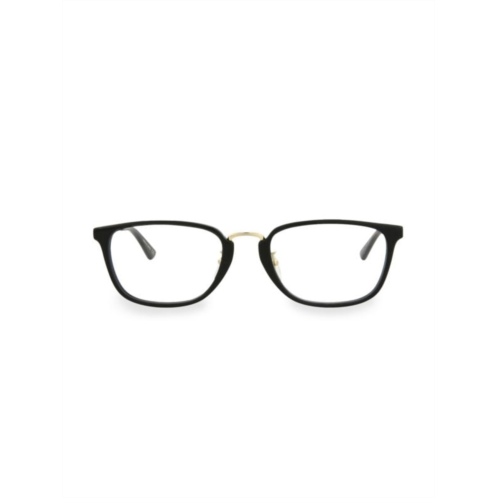 Gucci 53MM Rectangle Eyeglasses