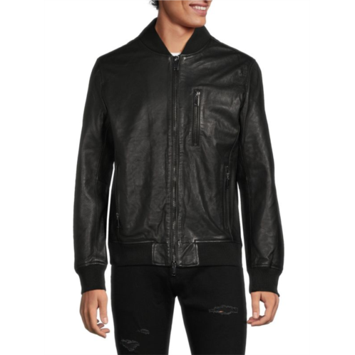 Slate & Stone Leather Biker Jacket