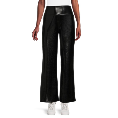 Renee C. Metallic Wide Leg Pants