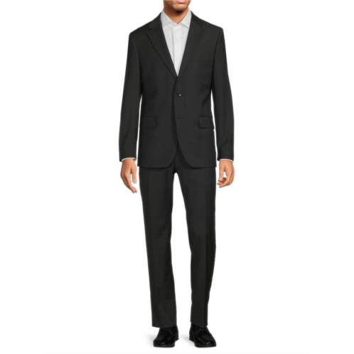 Tommy Hilfiger Mini Grid Wool Blend Suit