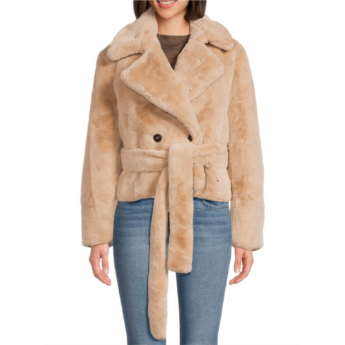 Design History Ophelia Faux Fur Coat