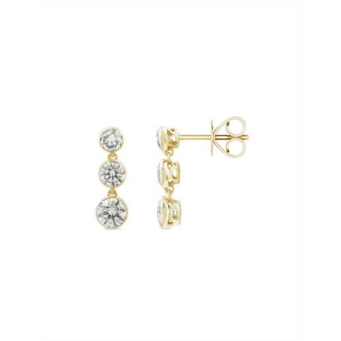 Saks Fifth Avenue 14K Yellow Gold & 1 TCW Lab-Grown Diamond Drop Earrings