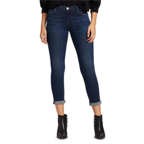 Frame Le Garcon Mid Rise Straight Jeans