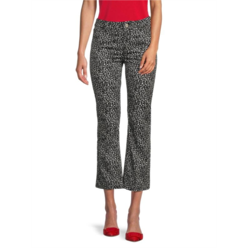 Piazza Sempione Abstract Cropped Pants