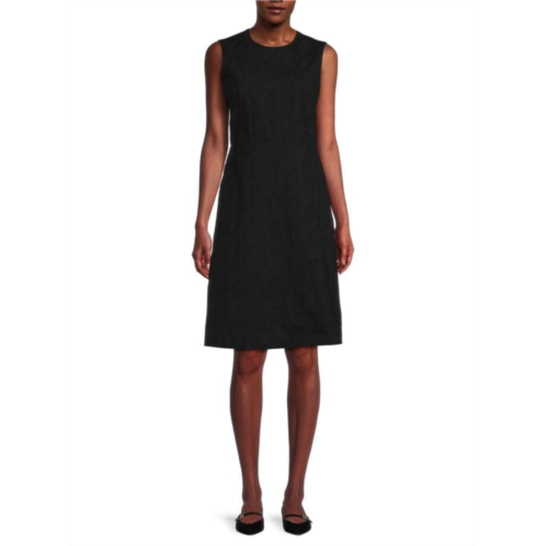 Piazza Sempione Textured Knee Length A-Line Dress