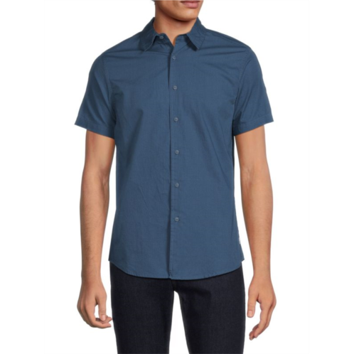 Onia Solid Poplin Shirt