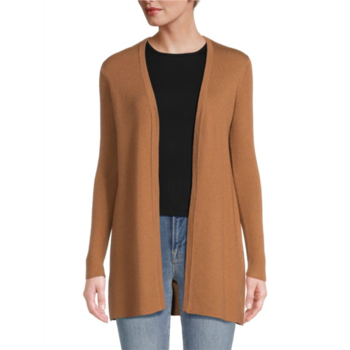 Elie Tahari Merino Wool Open Cardigan