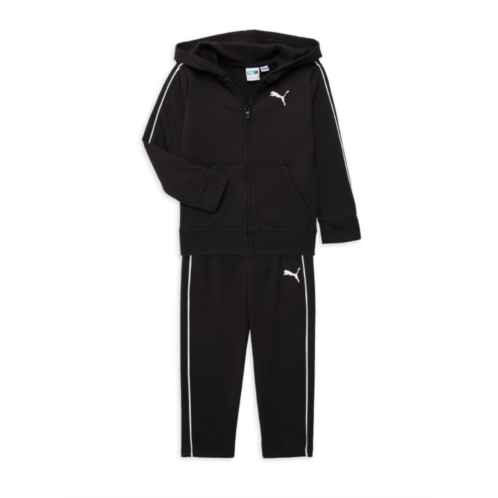 Puma Little Boys 2-Piece Fleece Hoodie & Sweatpants Set