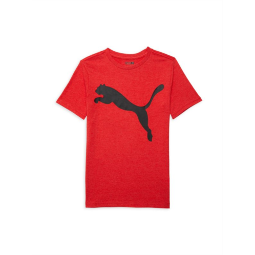 Puma Boys Logo Graphic Tee