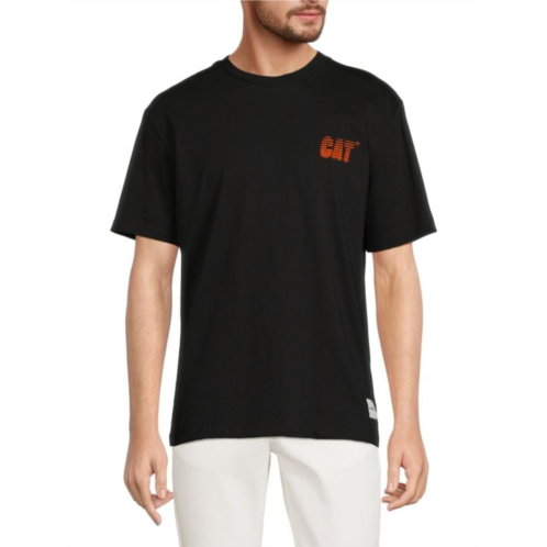 CAT Workwear Destructured Logo Tee