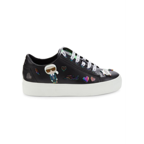 Karl Lagerfeld Paris Cate Pins Logo Sneakers