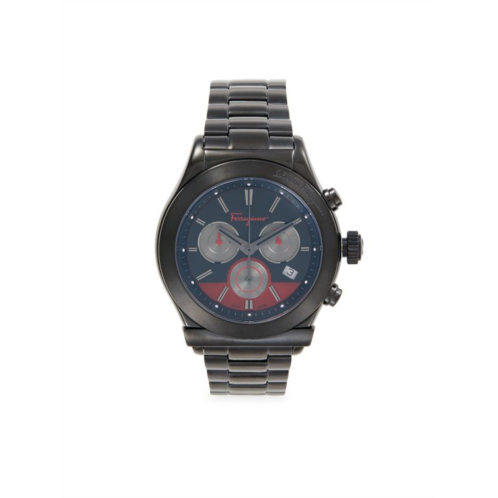 FERRAGAMO 42MM Stainless Steel Bracelet Watch