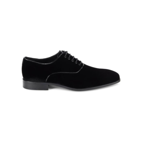 Saks Fifth Avenue Square Toe Suede Oxfords