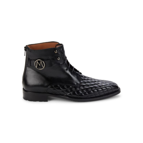 Mezlan Quilted Leather Boots