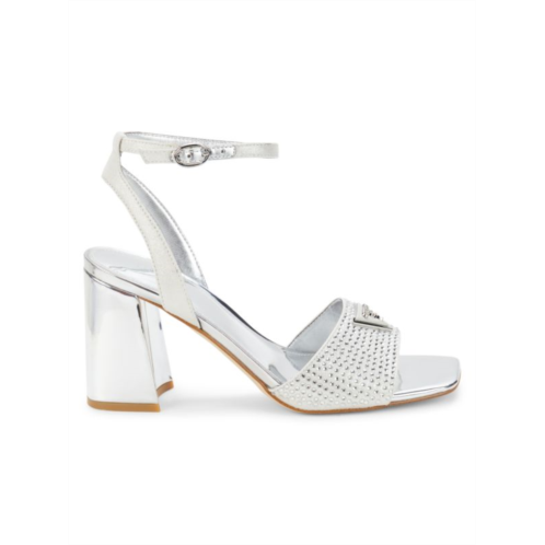 Guess Gelya Studded Block Heel Sandals