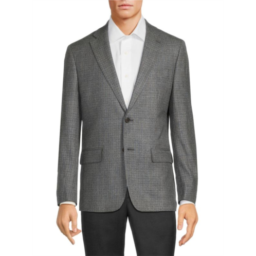 POLO Ralph Lauren Checked Silk & Wool Classic Fit Blazer