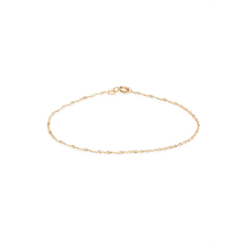 Saks Fifth Avenue Made in Italy 14K Yellow Gold Chain Bracelet