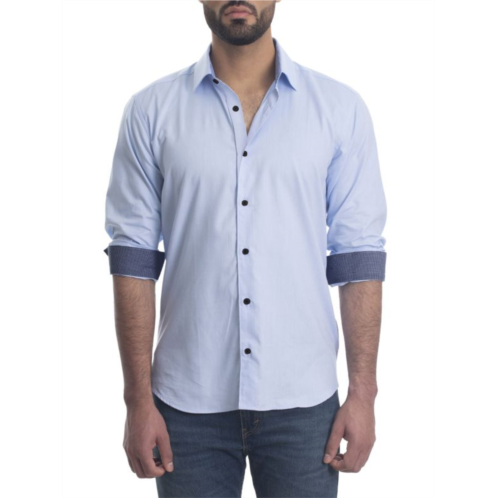 Jared Lang Solid Curved Hem Shirt