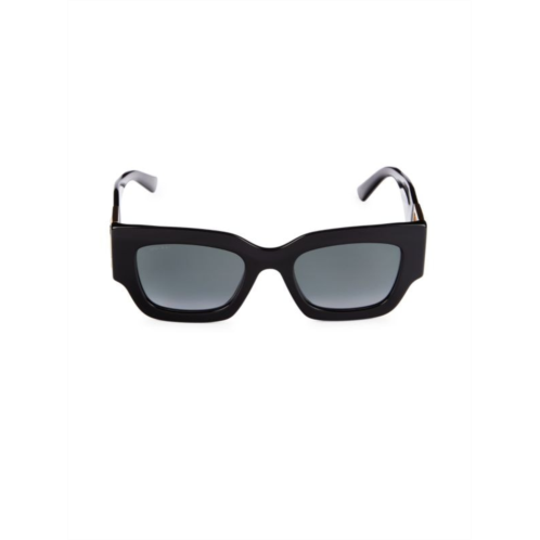 Jimmy Choo Nena 51MM Rectangular Sunglasses