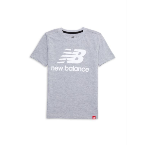 New Balance Boys Logo Crewneck Tee