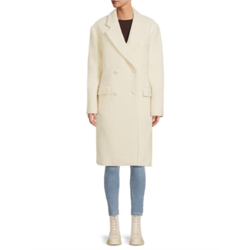 IRO Omari Double Breasted Wool Blend Coat