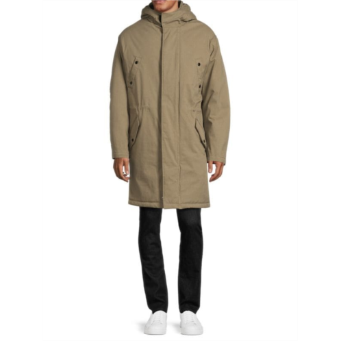 The Kooples Faux Fur Lined Hooded Parka