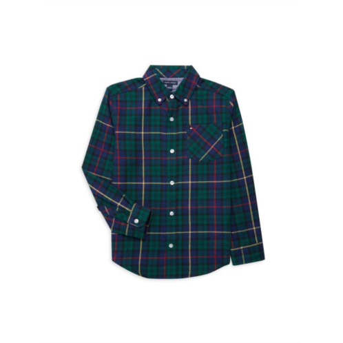 Tommy Hilfiger Boys Plaid Shirt