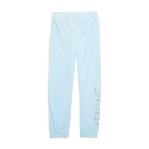 Juicy Couture Girls Velour Joggers
