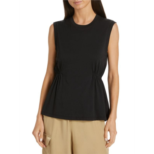 ATM Anthony Thomas Melillo Sleeveless Cinched Jersey Top