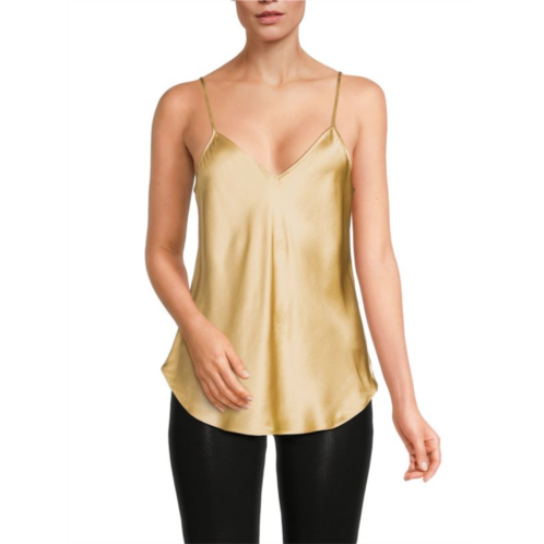 ATM Anthony Thomas Melillo V Neck Silk Camisole Top