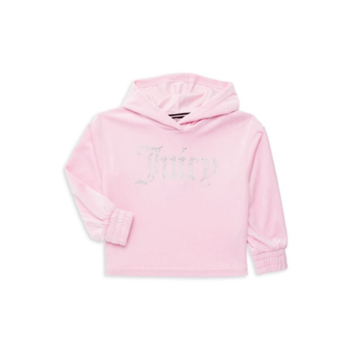 Juicy Couture Little Girls Velour Hoodie