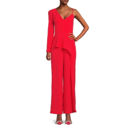 BCBGMAXAZRIA Eve Draped Jumpsuit