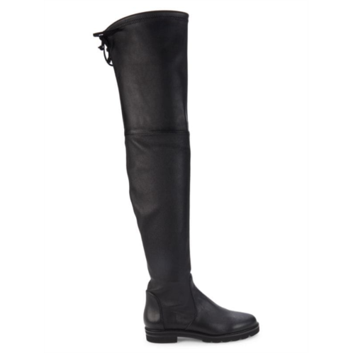 Stuart Weitzman City Thigh High Leather Boots