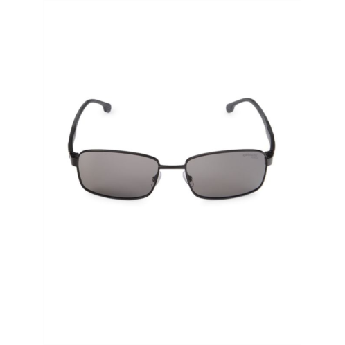 Carrera 58MM Polarized Rectangle Sunglasses