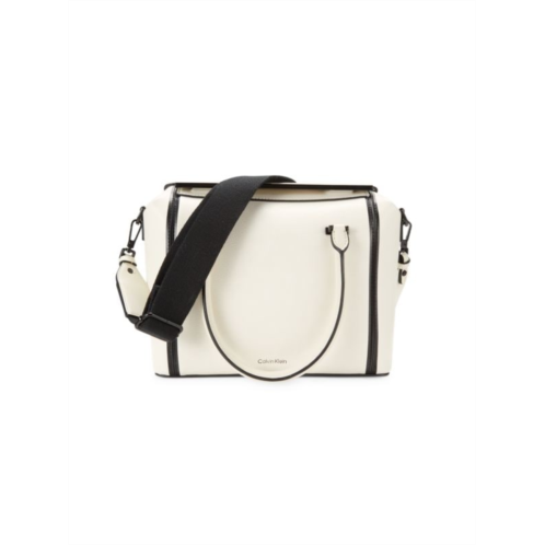 Calvin Klein Perry Two Tone Satchel