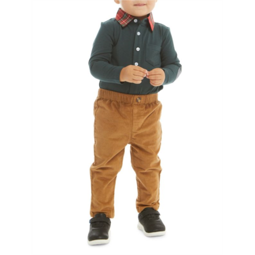 Andy & Evan Baby Boys 2-Piece Holiday Shirt & Pants Set