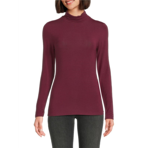 BCBGMAXAZRIA Turtleneck Top